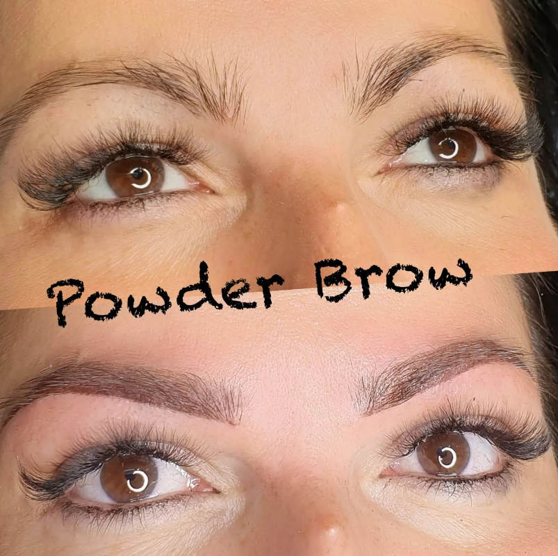 Maquillage permenent des sourcils - Powder brow6