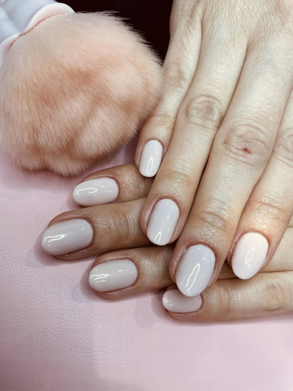 Pose de vernis semi-permanent