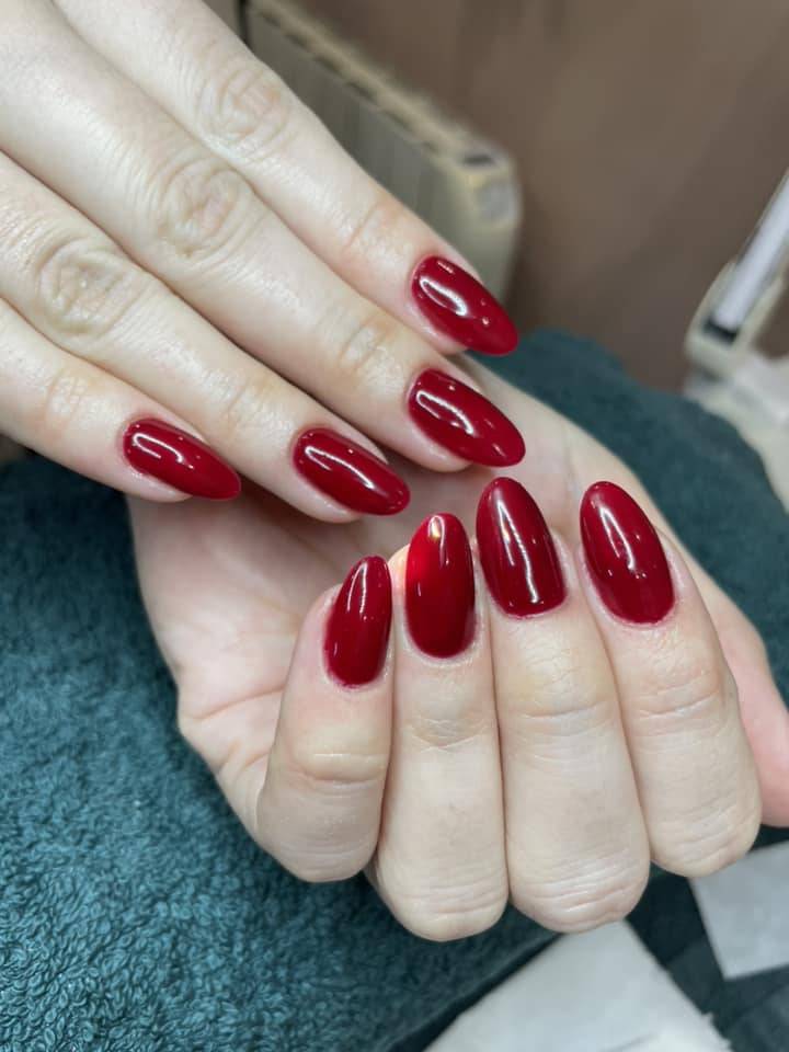 Pose d'ongles en gel